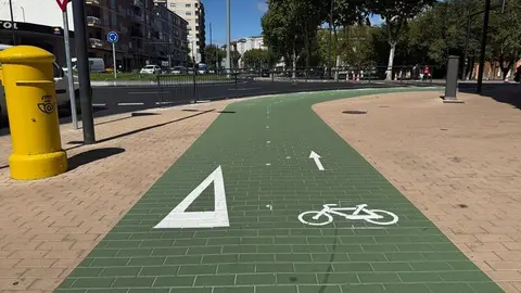 Carril bici en Zamora