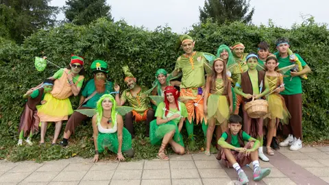 desfile de disfraces en Santibáñez de Vidriales. IMAGEN INTERBENAVENTE  (1)