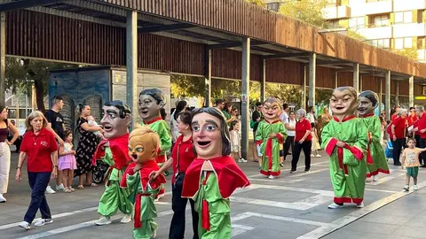 Desfile de Gigantes y Cabezudos Capitonis Durii septiembre _13