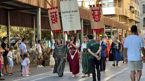 Desfile de Gigantes y Cabezudos Capitonis Durii septiembre _17