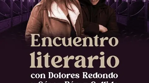 Encuentro Dolores Redondo y César P Gellida