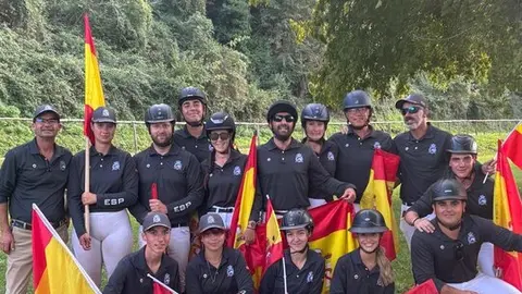 Castilla y León Campeonato de Europa de TREC en Roma