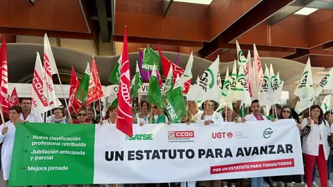 Manifestación sanitarios Zamora