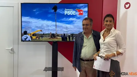 Ana Sánchez y José Ignacio Martín Benito, PSOE