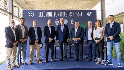 Presentación Partido Solidario Ciudad del Fútbol Madrid