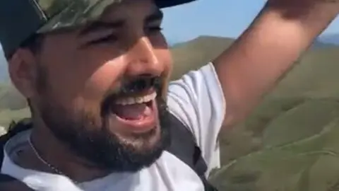 Mnauel garrote llega al final del Camino  en su reto La Comarquita
