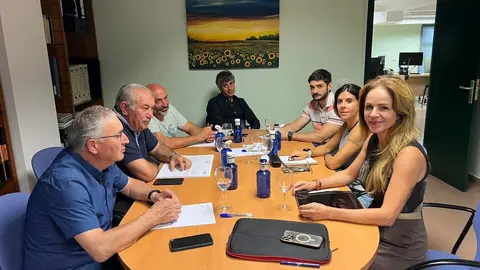 Reunion representantes Nueve Castilla y León y UPA-COAG Zamora