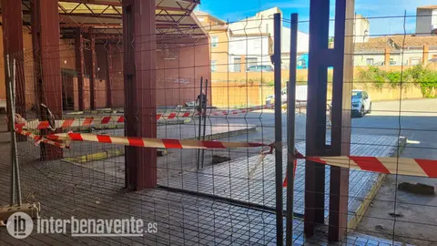 obras estación de autobuses de Benavente. IMAGEN INTERBENAVENTE