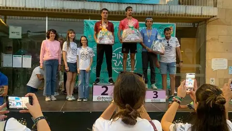 Diego Morejon 2º clasificado en el Trail del Piñon