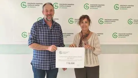 Recaudación comida solidaria Santa Eufemia del Barco AECC