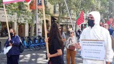 Protesta contra el Biogas Madrid _14