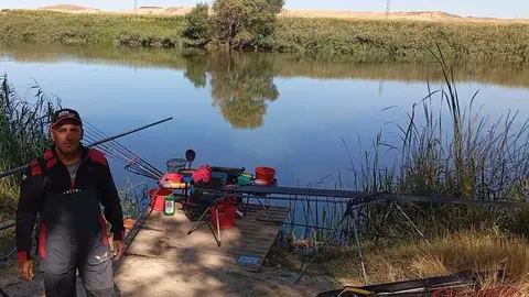 1º clasificado Campeonato de España de Pesca en Villaralbo