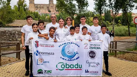 Club Fluvial Villaralbo 91 regata del Campeonato de edad