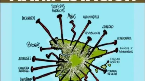 Manifestación 5 octubre en Madrid. Salvemos el mundo rural agredido.
