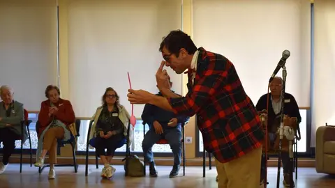 Jornadas de Magia en Alzheimer Zamora - imagen de redes sociales