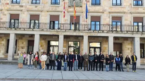 Minuto de silencio por violencia machista Zamora 