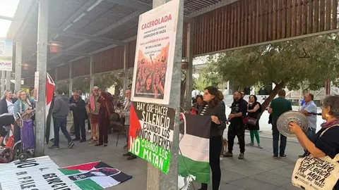 cacerolada en Zamora 