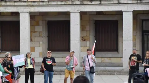 Protesta pro palestina Zamora _9