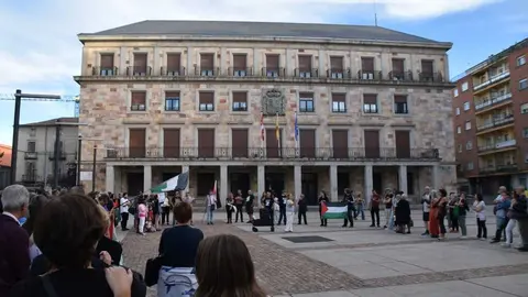 Protesta pro palestina Zamora _12