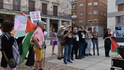 Protesta pro palestina Zamora _15