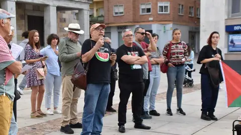 Protesta pro palestina Zamora _16