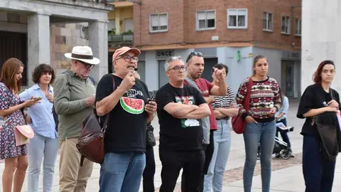 Protesta pro palestina Zamora _20