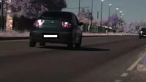 Coche exceso de velocidad Zamora Aldehuela 