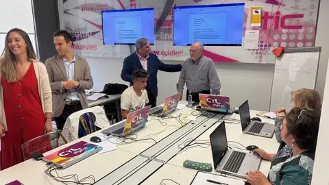 El consejero de Movilidad en el Espacio CYL Digital Valladolid