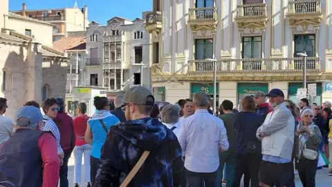 concentración por Palestina en Zamora _4