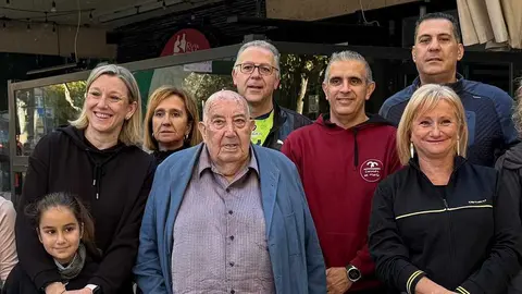 Isabel Blanco y Leticia García en la marcha de Asprosub en Zamora