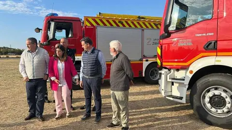 entrega camión de bomberos de la Diputación de Zamora_3