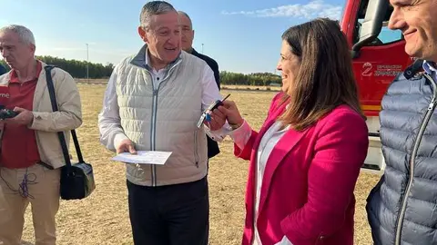 entrega camión de bomberos de la Diputación de Zamora_4