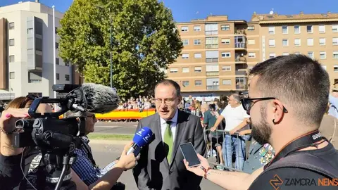 Ángel Balnco en el Día de la Guardia Civil en Zamora _2