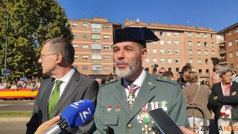 Héctor Pulido en el Día de la Guardia Civil en Zamora _2