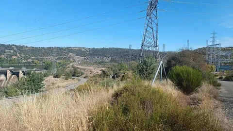 Restos de las construcción de la central nuclear en Moral de Sayago2