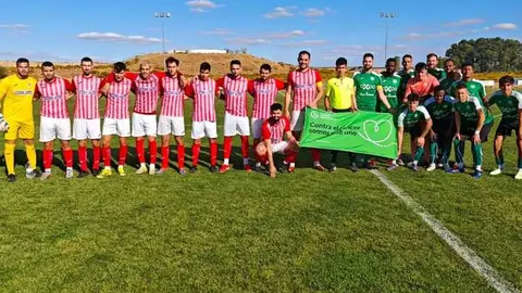 Club Fútbol Fresno de la Ribera y el CD Coreses apoyan la lucha contra el cáncer