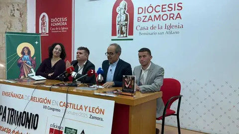 presentación congreso de profesores de religión en Zamora