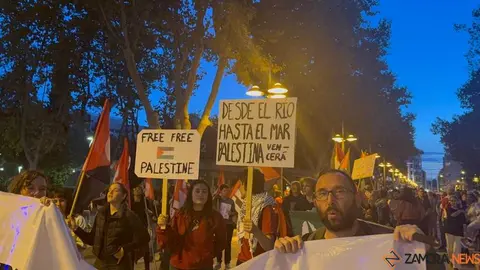 concetración por Palestina en Zamora_2