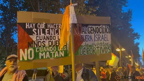 concetración por Palestina en Zamora_5