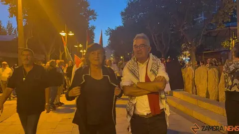 concetración por Palestina en Zamora_6