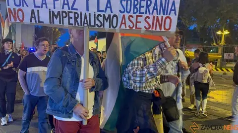 concetración por Palestina en Zamora_26