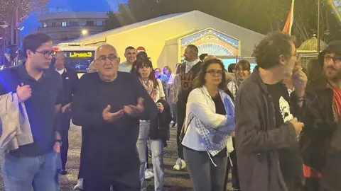 concetración por Palestina en Zamora_33