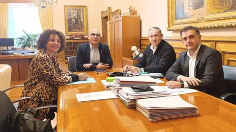 Reunión Diputación y Cáritas de Zamora