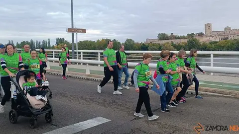 marcha contra el cáncer en Zamora _4