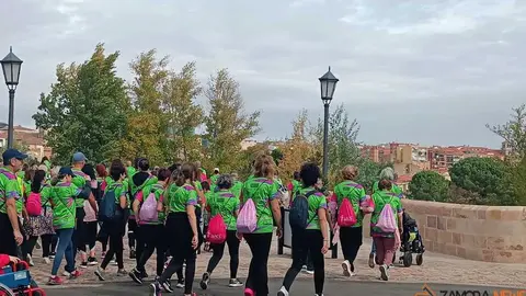 marcha contra el cáncer en Zamora _100