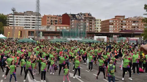clase de zumba en Zamora en el día contra el cáncer en Zamora _8