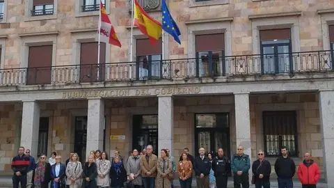 Minuto de silencio en Zamora