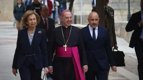 La Reina Doña Sofía en Zamora 