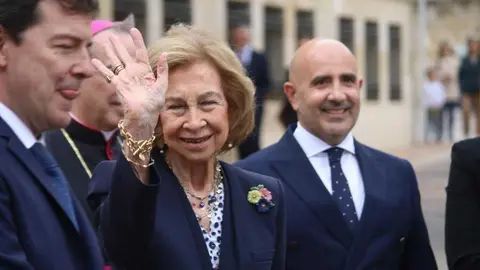 La Reina Doña Sofía en Zamora _2