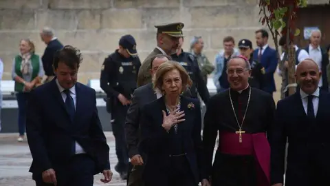 La Reina Doña Sofía en Zamora _18